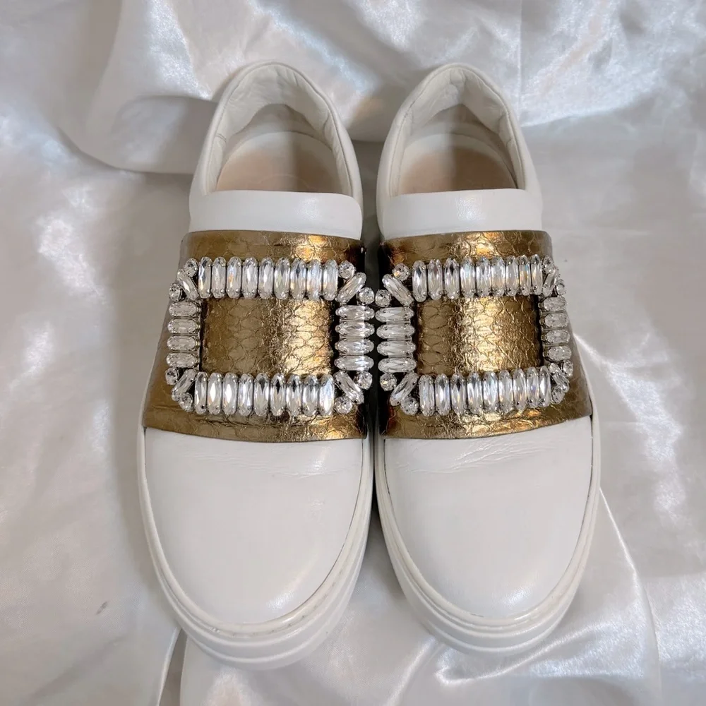 Roger Vivier Slip On Sneakers - Picture 3 of 13
